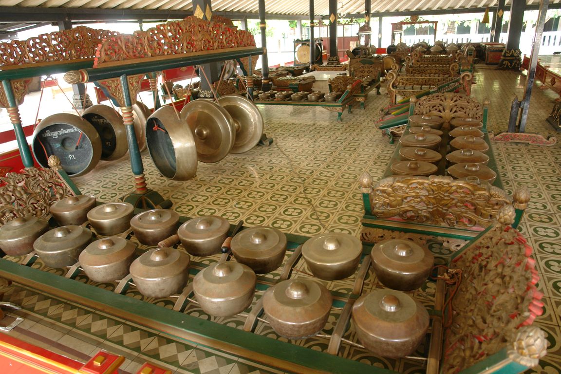gamelan is a combination of several musical instruments